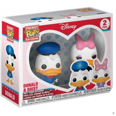 Funko Pocket Pop Keychain - Disney Donald/Daisy 2 Pack (Vaulted)
