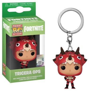 Funko Pocket Pop Keychain - Fortnite Tricera Ops