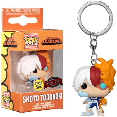 Funko Pocket Pop Keychain - My Hero Academia Shoto Todoroki (Glows In The Dark) (Special Edition)
