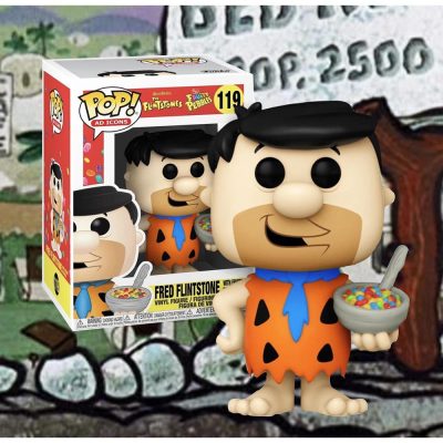 Funko Pop Ad Icons - Fred Flintstone With Fruity Pebbles 119