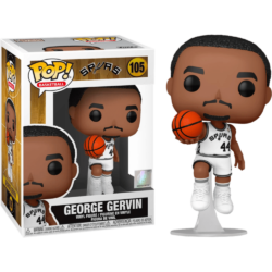 Funko Pop Basketball - Nba Legends George Gervin 105 (Spurs White Jersey) #1