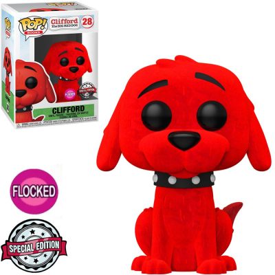 Funko Pop Books - Clifford The Big Red Dog - Clifford 28 (Flocked) (Special Edition) #1