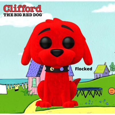 Funko Pop Books - Clifford The Big Red Dog - Clifford 28 (Flocked) (Special Edition) #1