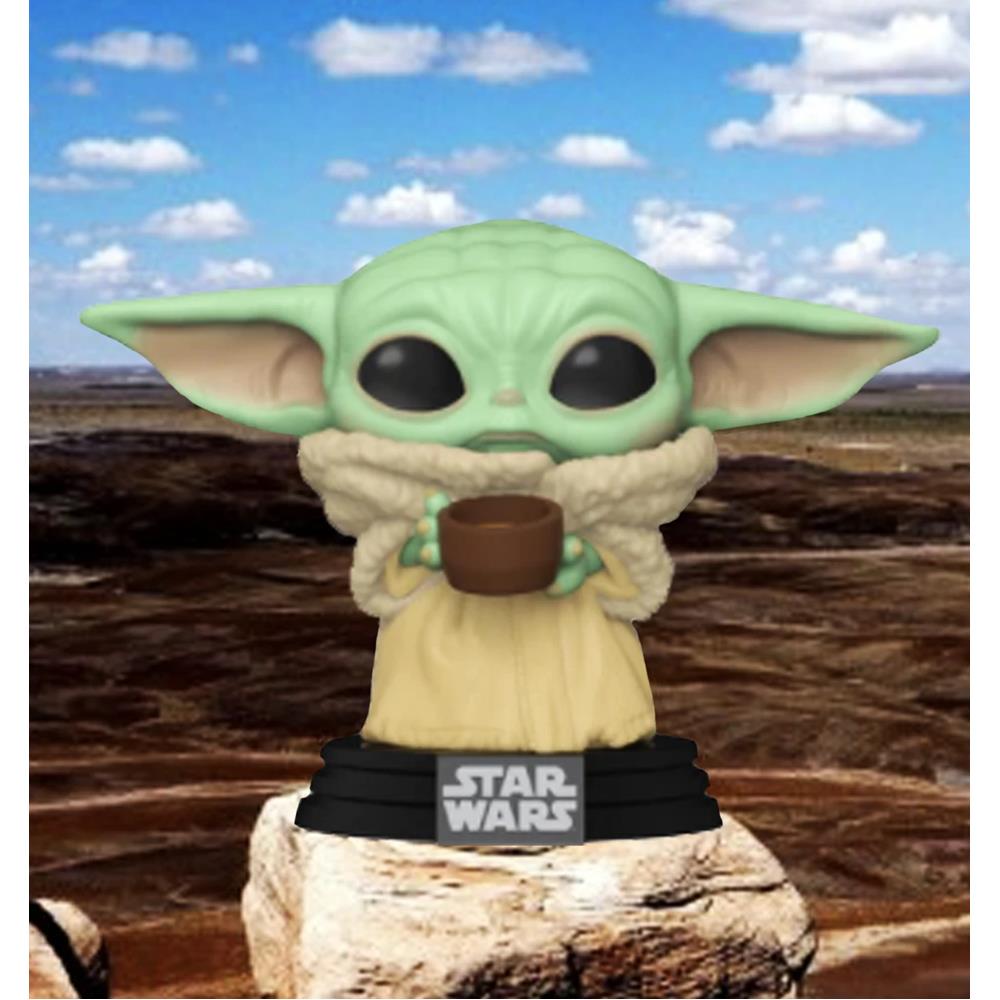 Funko Pop Disney - Star Wars Mandalorian The Child With Cup 378