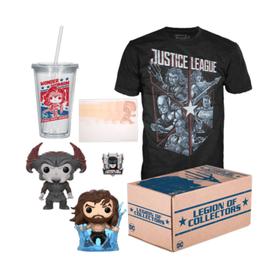 Funko Pop Heroes - Box Dc Legion Of Collectors Justice League (Edição 11) (G) #1
