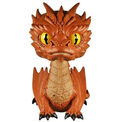 Funko Pop Movies - The Hobbit Smaug 124 (Sized) (Chase) (Yellow Eyes) #1