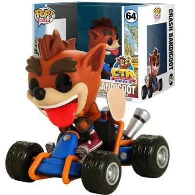 Funko Pop Rides - Crash Team Racing Nitro Fueled Crash Bandicoot 64