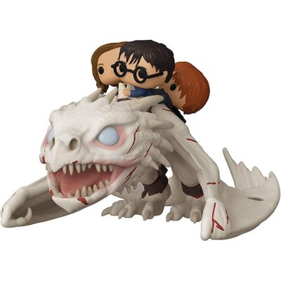 Funko Pop Rides - Harry Hermione Ron Riding Gringotts Dragon 93