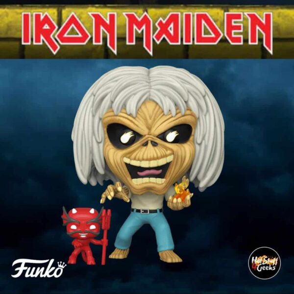 Funko Pop Rocks - Iron Maiden The Number Of The Beast Eddie 145