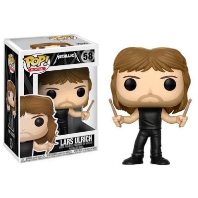 Funko Pop Rocks - Metallica Lars Ulrich 58 (Vaulted)