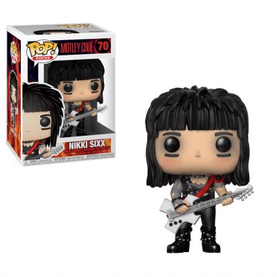 Funko Pop Rocks - Motley Crue Nikki Sixx 70 (Vaulted)