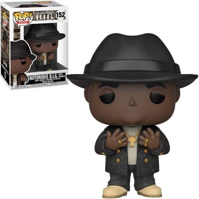 Funko Pop Rocks - The Notorious B.I.G 152 (With Fedora) (Black Suit)