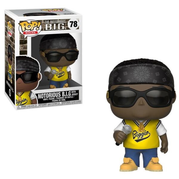 Funko Pop Rocks - The Notorious Big 78 (With Jersey) #1