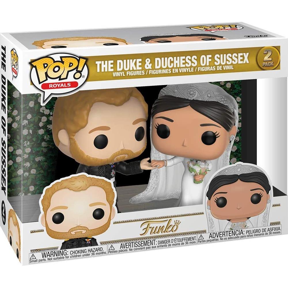 Funko Pop Royals - The Duke & Duchess Of Sussex 2 Pack #1