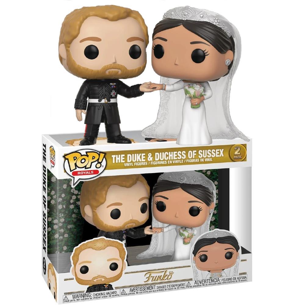 Funko Pop Royals - The Duke & Duchess Of Sussex 2 Pack #1