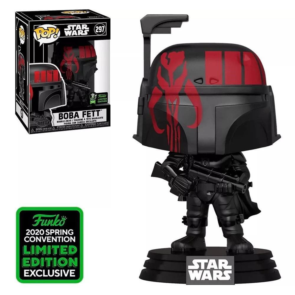 Funko Pop Star Wars – Boba Fett 297 (Future Black) (2020 Spring Convention Limited Edition) (Vaulted) Funko Pop Star Wars - Boba Fett 297 (Future Black) (2020 Spring Convention Limited Edition) (Vaulted)