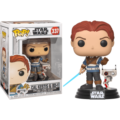 Funko Pop Star Wars - Cal Kestis & Bd-1 337