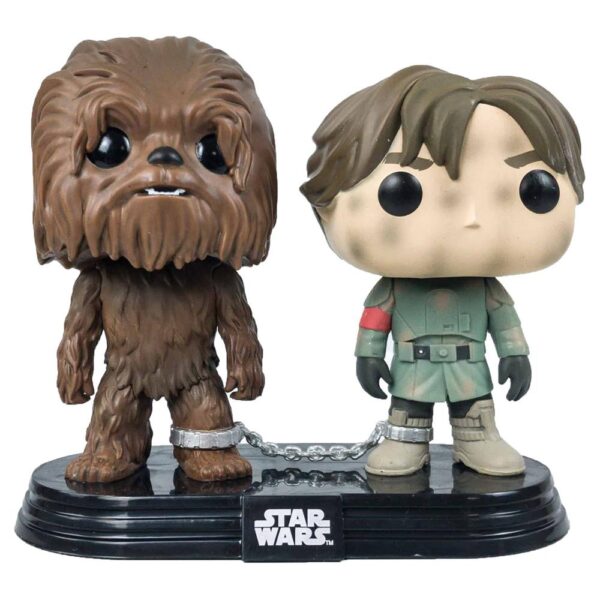 Funko Pop Star Wars - Han Solo & Chewbacca 2 Pack (Smugglers Bounty Exclusive)