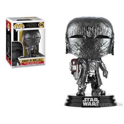 Funko Pop Star Wars - Knight Of Ren 334 (Arm Cannon) (Hematite Chrome)