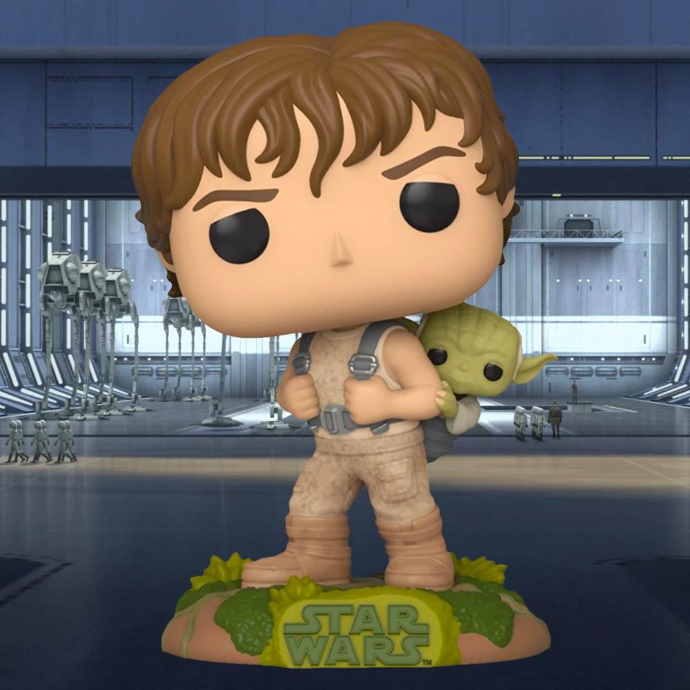 Funko Pop Star Wars - Luke Skywalker &Amp; Yoda 363