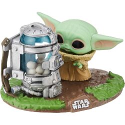 Funko Pop Star Wars - Mandalorian The Child With Egg Canister 407 (Deluxe)