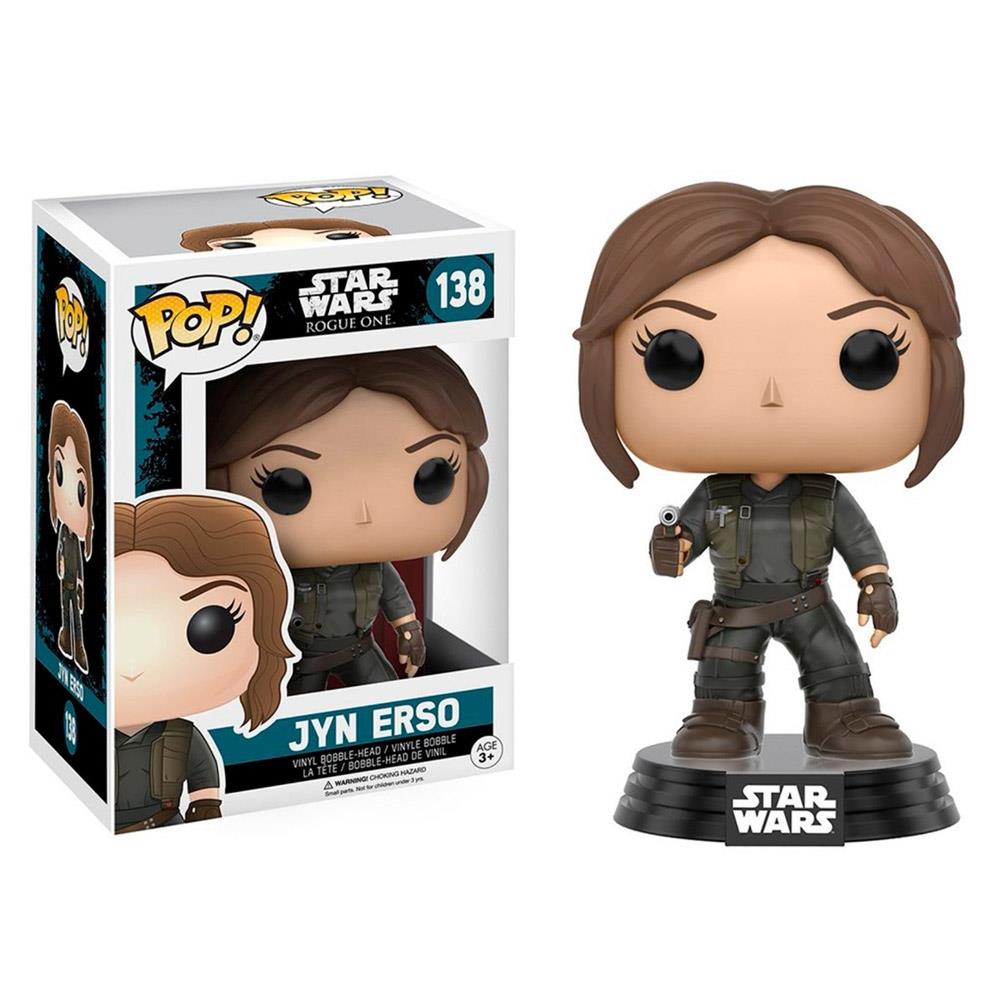 Funko Pop Star Wars – Rogue One Jyn Erso 138 (Vaulted) #1 Funko Pop Star Wars - Rogue One Jyn Erso 138 (Vaulted) #1