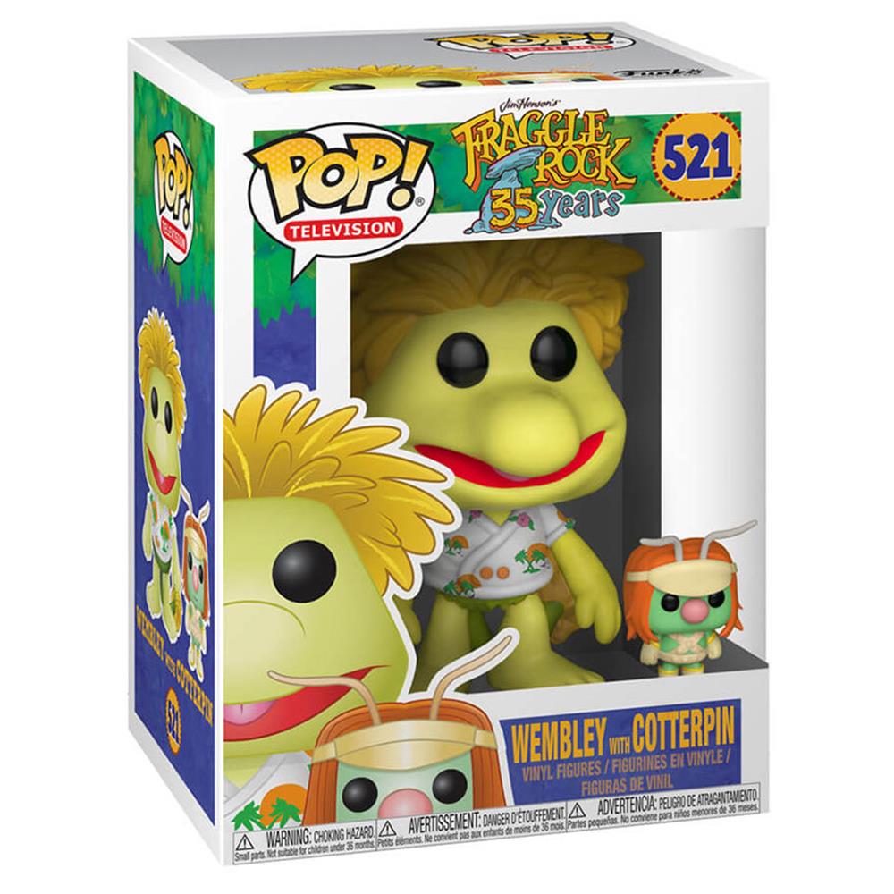 Funko Pop Television - Fraggle Rock 35 Years Wembley With Cotterpin 521 (Vaulted)
