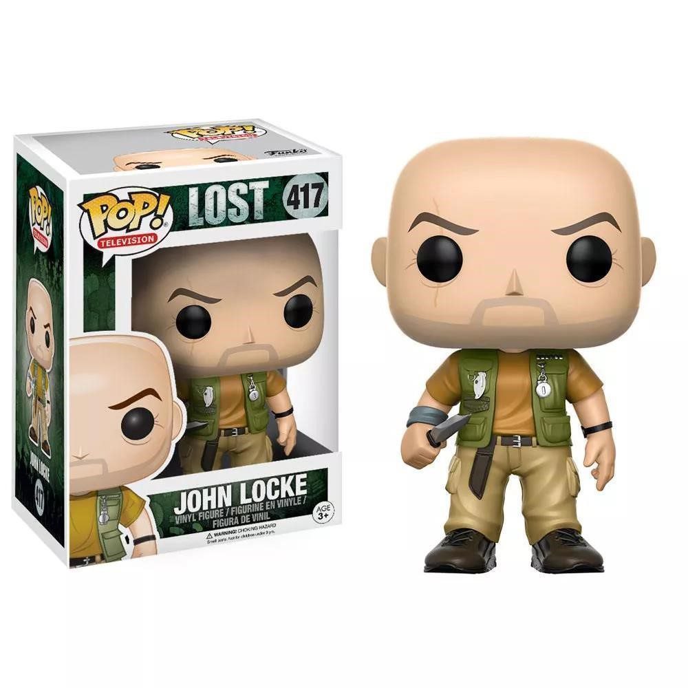 Funko Pop Television – Lost John Locke 417 (Vaulted) Funko Pop Television - Lost John Locke 417 (Vaulted)