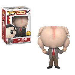 Funko Pop Television - Mr Bean 592 (Chase) (Christmas Turkey) (Vaulted)