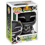 Funko Pop Television – Power Rangers Black Ranger 361 (Vaulted) Funko Pop Television - Power Rangers Black Ranger 361 (Vaulted)