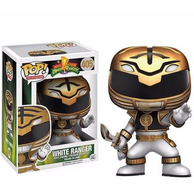 Funko Pop Television - Power Rangers White Ranger 405 (Vaulted)