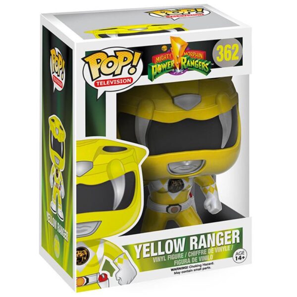 Funko Pop Television - Power Rangers Yellow Ranger 362 (Vaulted)