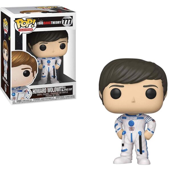 Funko Pop Television - The Big Bang Theory Howard Wolowitz 777 (Space Suit)