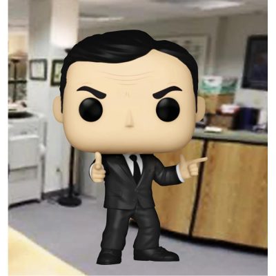 Funko Pop Television - The Office Threat Level Midnight Michael Scarn 1060 (Special Edition)