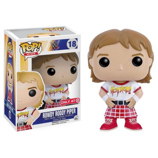Funko Pop Wwe - Rowdy Roddy Piper 18 (Only At Target) (Vaulted) #1