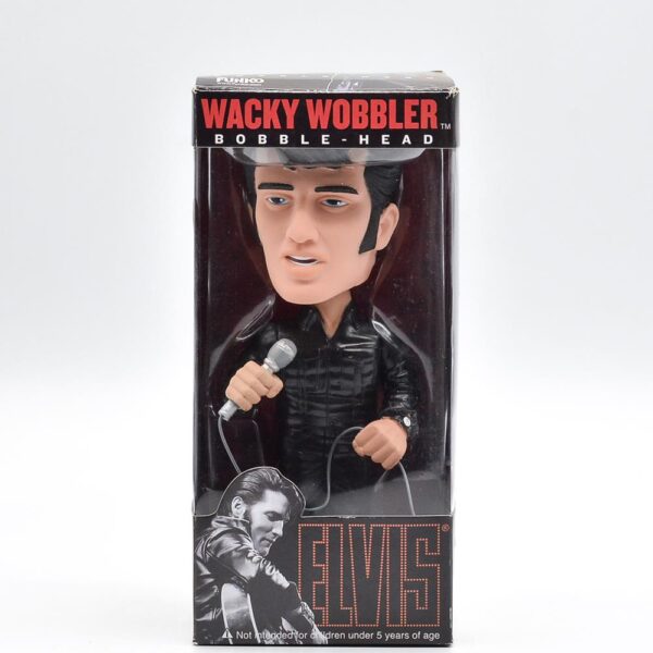 Funko Wacky Wobbler Bobble-Head - Elvis Presley Black Suit (Vaulted)