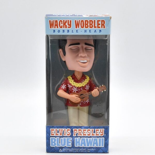 Funko Wacky Wobbler Bobble-Head - Elvis Presley Blue Hawaii (Vaulted)