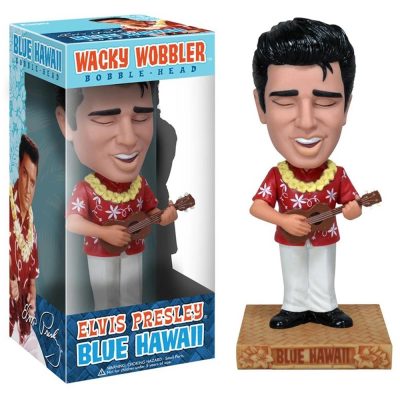 Funko Wacky Wobbler Bobble-Head - Elvis Presley Blue Hawaii (Vaulted)