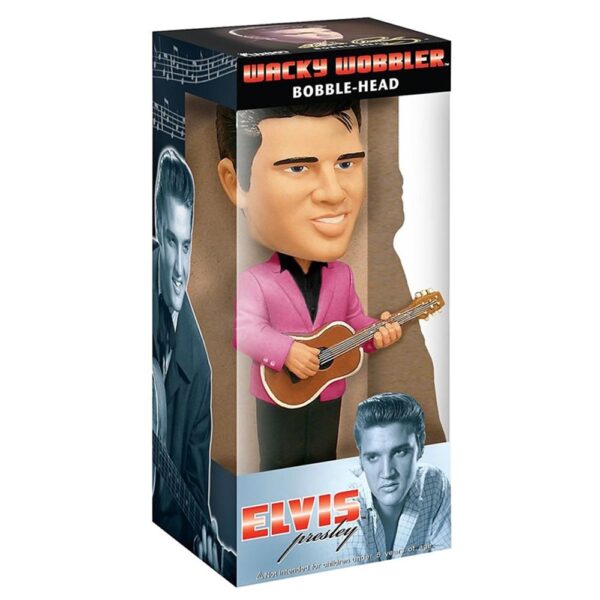 Funko Wacky Wobbler Bobble-Head - Elvis Presley Pink Jacket (Vaulted)