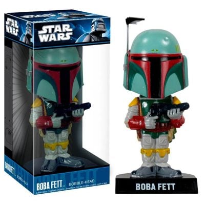 Funko Wacky Wobbler Bobble-Head - Star Wars Boba Fett (Vaulted)