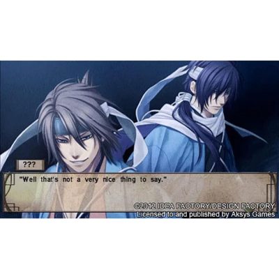 Hakuoki: Demon Of The Fleeting Blossom - Psp