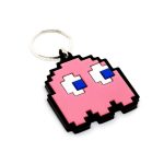 Kit Com 5 Chaveiros Emborrachados – Pac Man E Fantasminhas Kit Com 5 Chaveiros Emborrachados - Pac Man E Fantasminhas