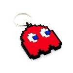 Kit Com 5 Chaveiros Emborrachados – Pac Man E Fantasminhas Kit Com 5 Chaveiros Emborrachados - Pac Man E Fantasminhas