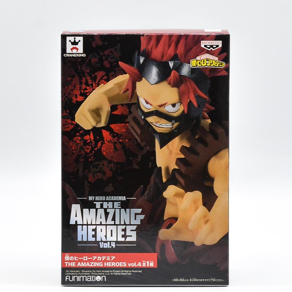 My Hero Academia Eijiro Kirishima - The Amazing Heroes Vol.4 Banpresto
