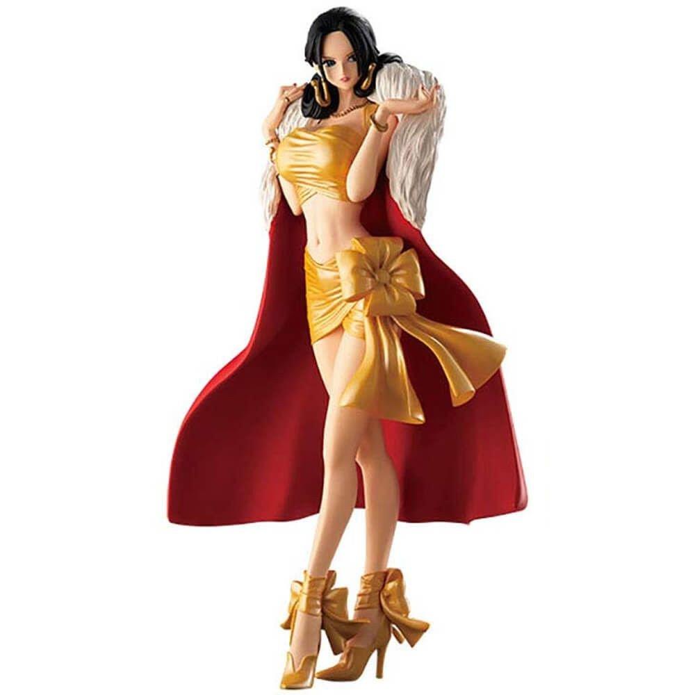 One Piece Boa Hancock - Christmas Color Gold Glitter & Glamours Banpresto