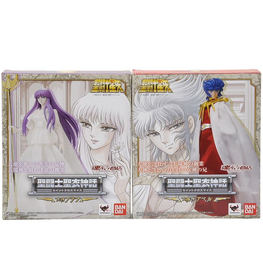 Saint Seiya The Sun God Abel And Goddess Athena Memorial Set - Cloth Myth Bandai