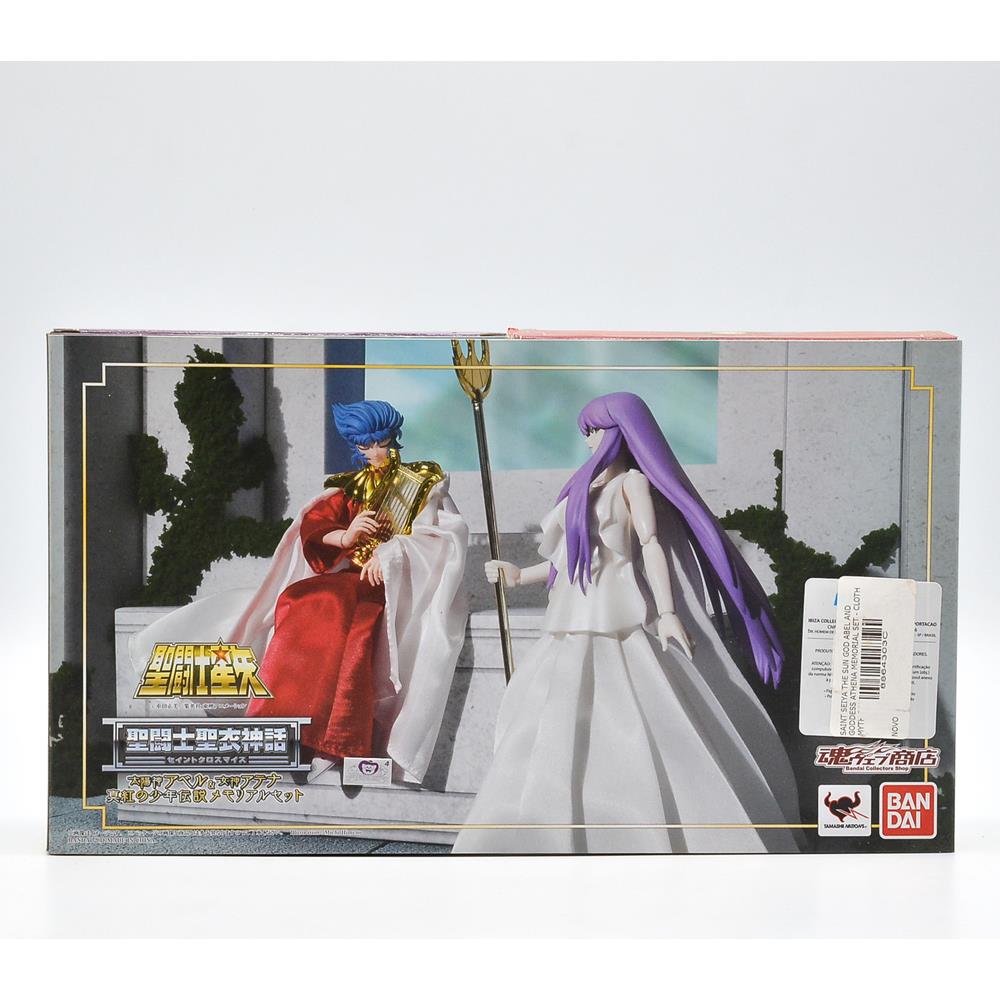 Saint Seiya The Sun God Abel And Goddess Athena Memorial Set - Cloth Myth Bandai