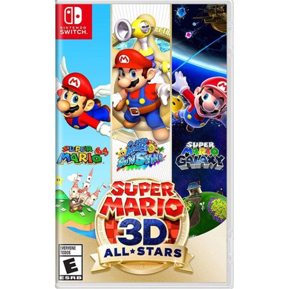 Super Mario 3D All Stars Nintendo Switch (Jogo Mídia Física