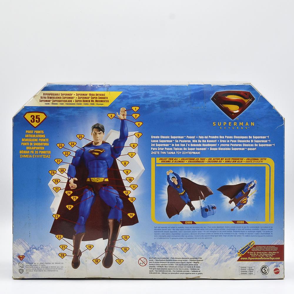 Superman Returns - Hyper Poseable (2006 Mattel)