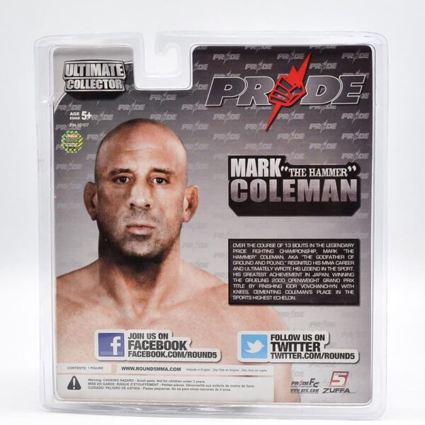 Ufc Ultimate Collector Mark Coleman - Round 5